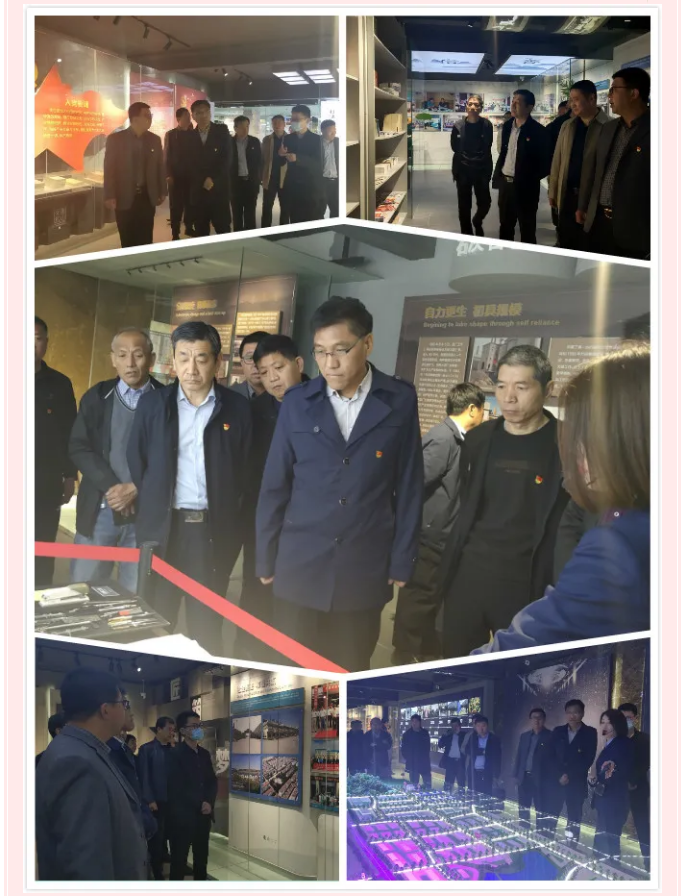 淄川區(qū)加強(qiáng)農(nóng)村基層黨組織建設(shè)工作隊(duì)到重山集團(tuán)參觀39