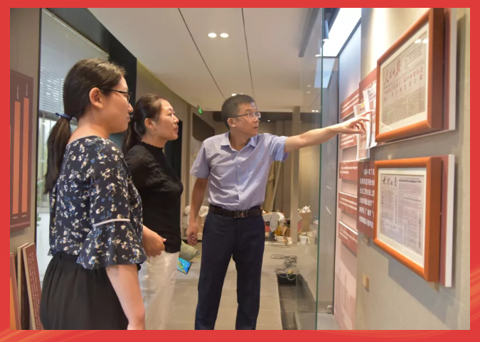 區(qū)委組織部到集團調(diào)研黨建工作100