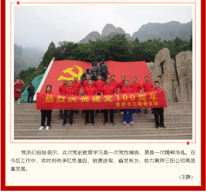 傳承紅色基因 賡續(xù)紅色血脈  ——黃驊三陽黨支部開展黨史學習教育主題活動 90